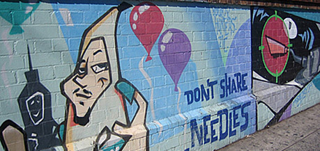 don't share needles
