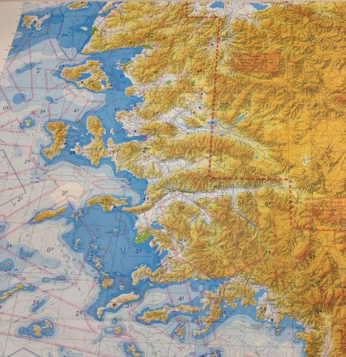 Maps covering many parts of the world may be found in the collection