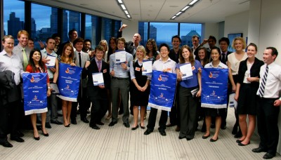 2010 sport managers with Monash Sport Director Martin Doulton at the conclusion of the Student Development Program