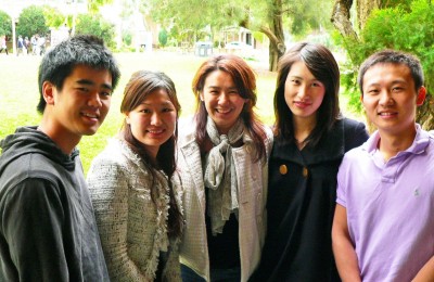 Team Perseverance (from left) Kan Ji Low, Elena Dai, Linda Gao, Hayley Fang and Rui Ling