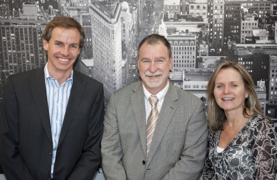 Dr Julian Elliot, Andrew Way and Professor Sharon Lewin
