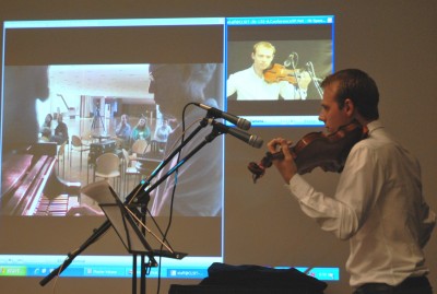 Edgar Kautzner creates a world-first in telematic music