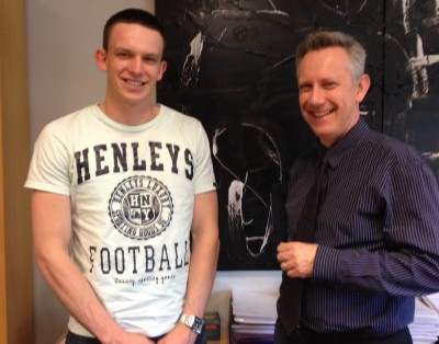 Michael Bryden and Professor Adam Shoemaker
