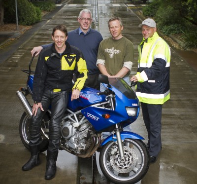 MUARC researchers Dr Trevor Allen, Dr Stuart Newstead, Dr Mark Symmons, Dr Peter Hillard
