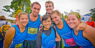 TeamMONASH participants in the 2011 Mothers Day Classic