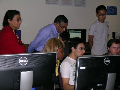 Participants and supervisors in the 2012 Cyber Defence University Challenge