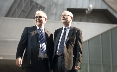 Professor Ed Byrne and Professor Nigel Thrift