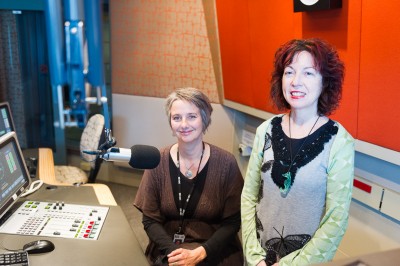 Dr Mia Lindgren and Michelle Rayner