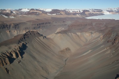 Climate change will mean substantial impacts on terrestrial systems, especially the globally unique Dry Valleys of the Ross Sea region. Image Credit: Steven L. Chown