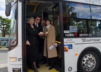 Mr Edward ODonohue MLC, Ms Inga Peulich MLC, Mr Paul Barton and Professor Edwina Cornish