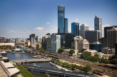 The city of Melbourne.