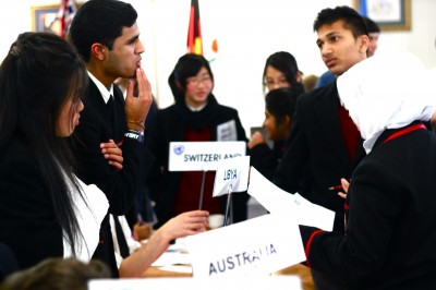 Delgates to the 2012 UN Model Conference